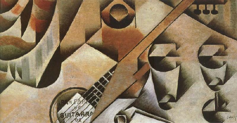 Banjor and cup, Juan Gris